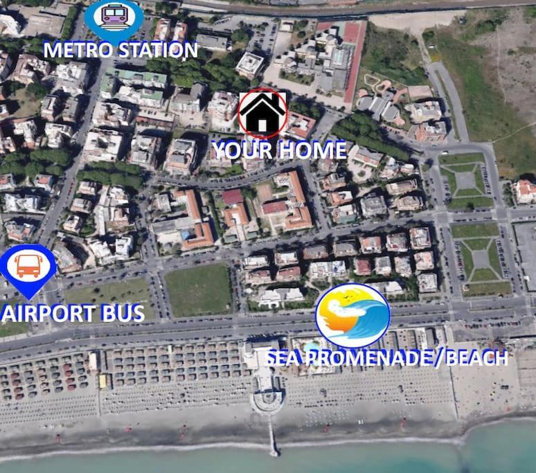 Sea Of Rome - Apartment Lido di Ostia